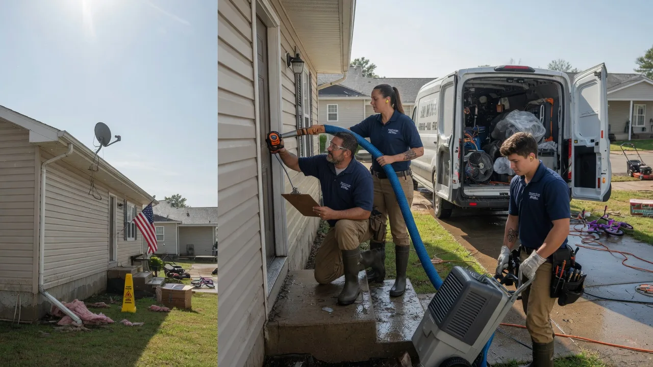 Ceiling Water Damage Restoration in Shiner, TX near me